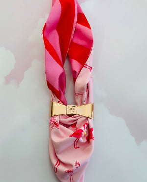 Flaming Flamingo Necktie