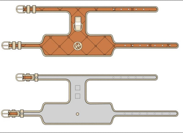 Cinnamon Dog Harness