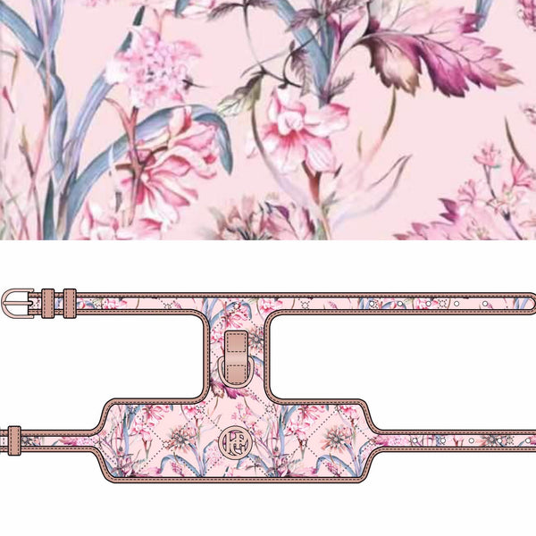 牡丹系列宠物狗背带