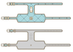 Miss Aquamarine Dog Harness