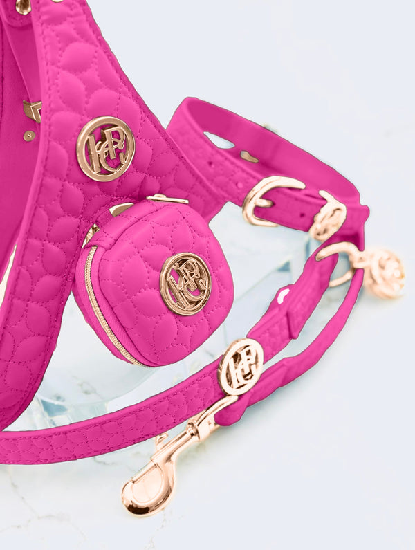 The Novalie ‘Lipstick’ - Step in Dog Harness