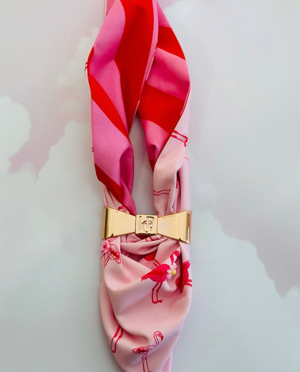 The ‘Flaming Flamingo’ Neck tie