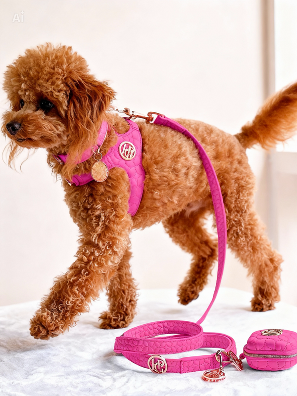 Novalie Lipstick Step In Dog Harness