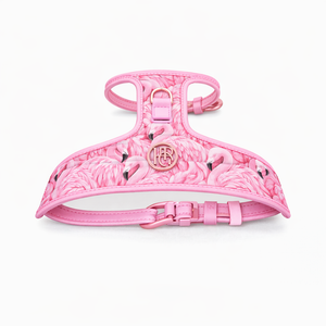 Flock Of Flamingo Dog Harness