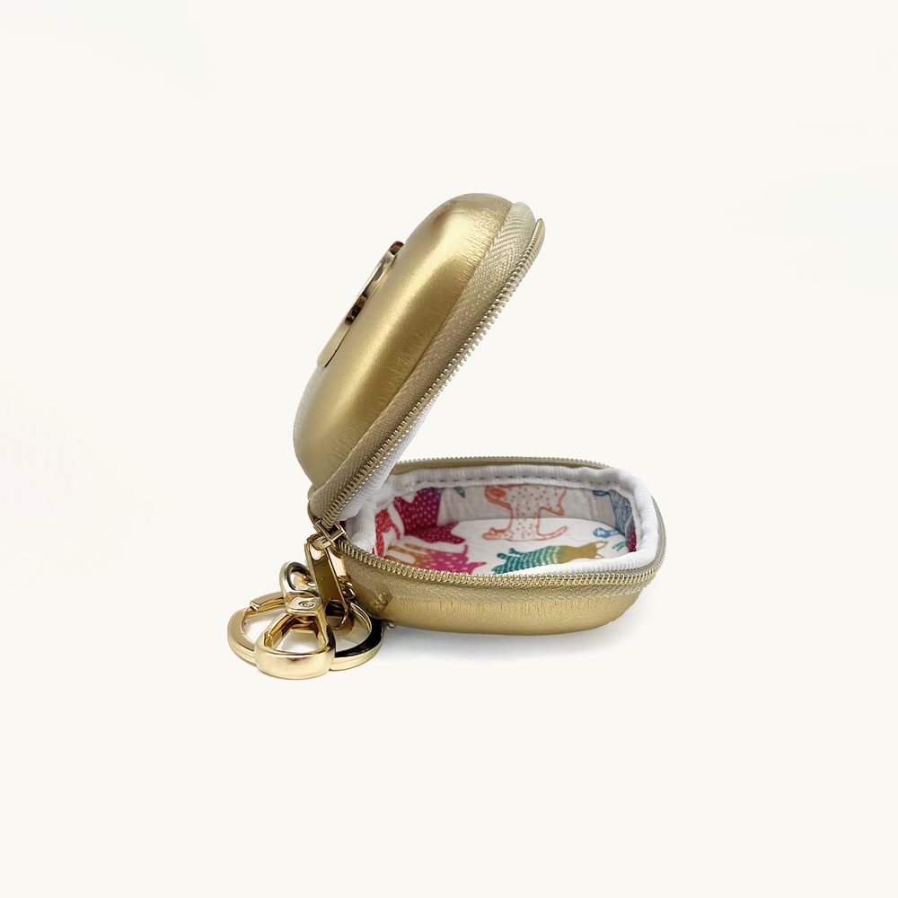 Shimmer Gold Waste Bag/Treat Bag