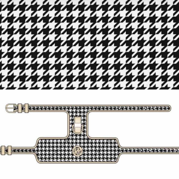 Houndstooth Dog Harness